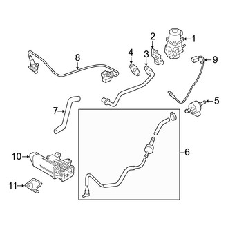 Mazda OE - Emission System - Emission Components