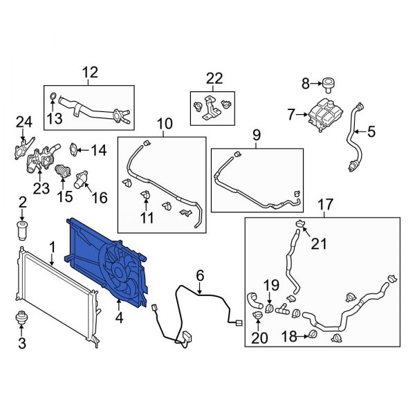 Engine Cooling Fan Assembly