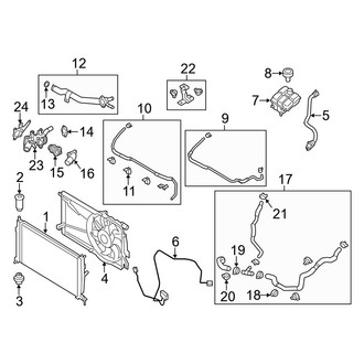 Mazda OE - Cooling - Radiator & Components (SkyActiv)