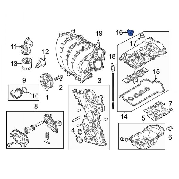 Engine Oil Filler Cap