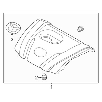 Mazda OE - Engine / Transaxle - Engine Appearance Cover (With SkyActiv)