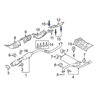 Mazda OE - Fuel Tank Shield Rivet