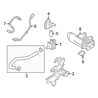 Mazda OE - Emission System - Emission Components (With SkyActiv)
