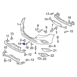 Mazda OE - Front Tow Hook Cover