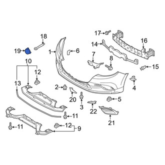 Mazda OE - Front Tow Hook Cover