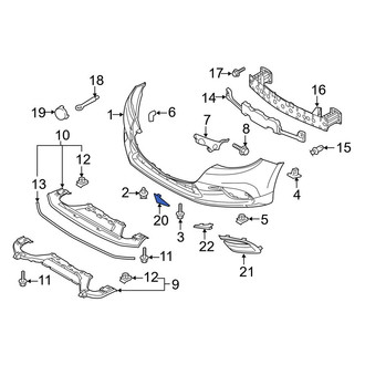 Mazda OE - Front Left Jack Plug Cover