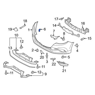 Mazda OE - Bumper Seal