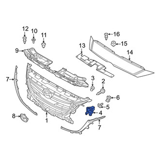 Mazda OE - Front Left Grille Bracket