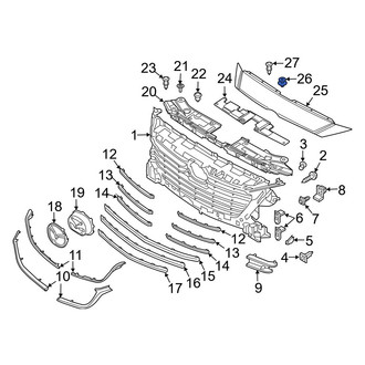 Mazda OE - Grille Molding Rivet