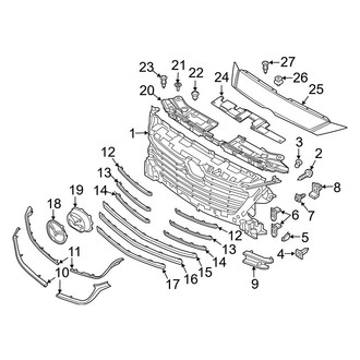 Mazda OE - Grille & Components (Japan Built)