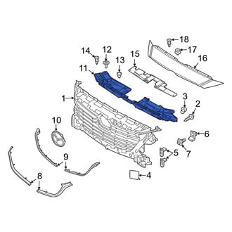 Mazda OE - Front Radiator Support Access Cover