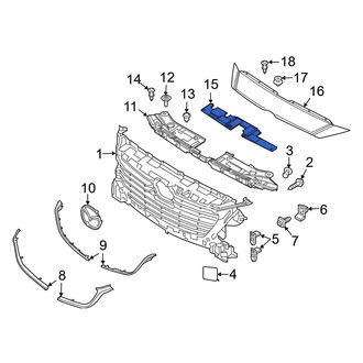 Mazda OE - Radiator Support Access Cover Bracket