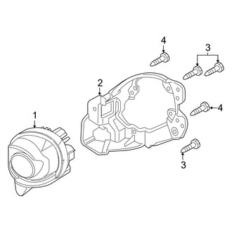 Mazda OE - Front Lamps - Fog Lamps