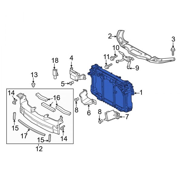 Radiator Support Panel