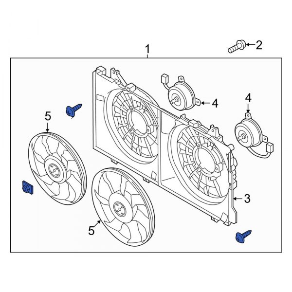 Engine Cooling Fan Assembly