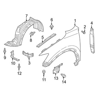 Mazda OE - Fender & Components