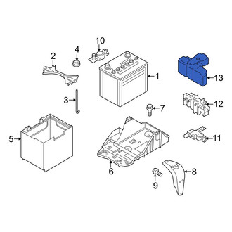 Mazda OE - Battery Terminal Cover
