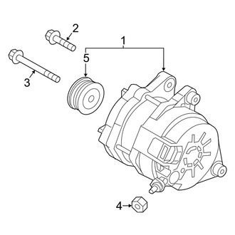 Mazda OE - Electrical - Alternator
