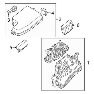 Mazda OE - Electrical - Fuse & Relay (Mexico Built)