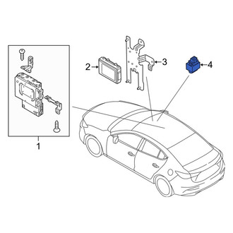Mazda OE - Navigation Microphone