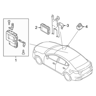 Mazda OE - Electrical - Communication System Components