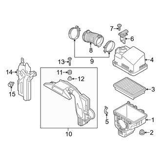 Mazda OE - Engine / Transaxle - Air Intake