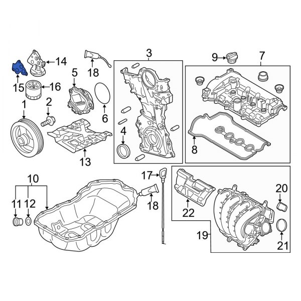 Engine Oil Filter Housing Gasket