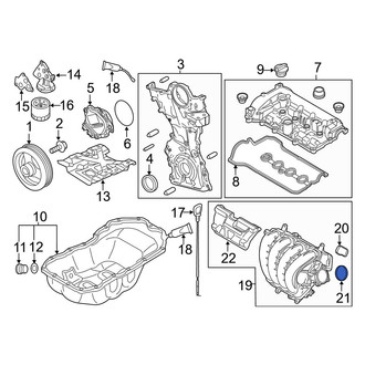 Mazda OE - Engine Intake Manifold Seal