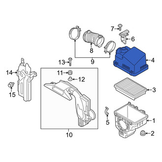 Mazda OE - Air Cleaner Cover