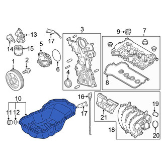 Mazda OE - Engine Oil Pan