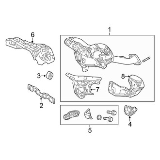 Mazda OE - Exhaust System - Manifold
