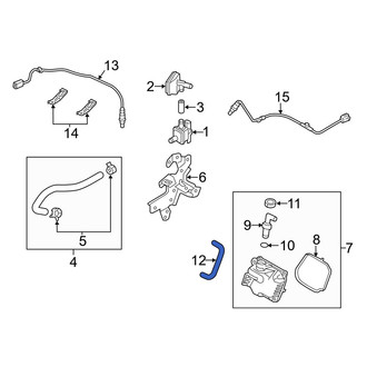 Mazda OE - PCV Valve Hose