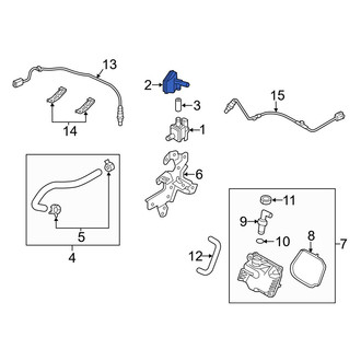 Mazda OE - Vacuum Reservoir