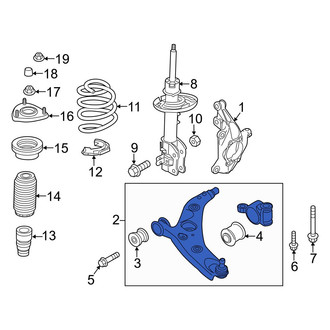 Mazda OE - Rear Left Lower Rearward Suspension Control Arm