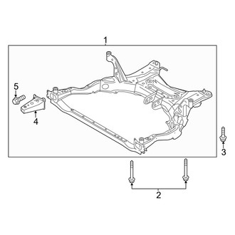 Mazda OE - Front Suspension - Suspension Mounting
