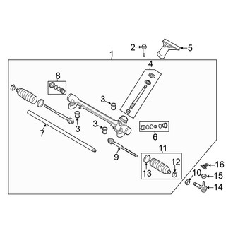Mazda OE - Steering Gear & Linkage