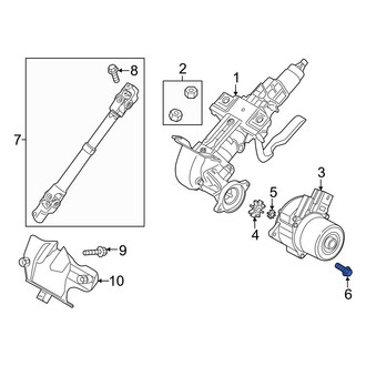 Mazda OE - Outer Power Steering Control Module Bolt
