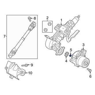 Mazda OE - Steering Column Control Module Insulator
