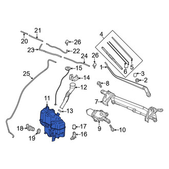 Mazda OE - Washer Fluid Reservoir