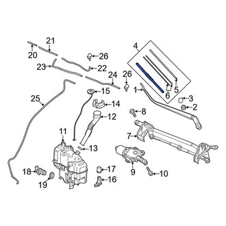 Mazda OE - Front Right Wiper Blade