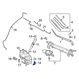 Mazda OE - Washer Fluid Level Sensor