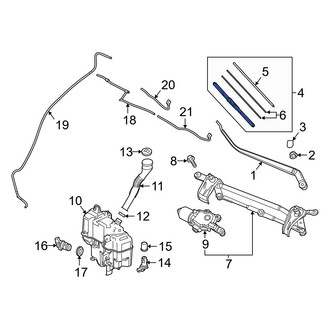 Mazda OE - Front Left Wiper Blade