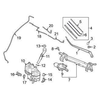 Mazda OE - Front Left Wiper Blade