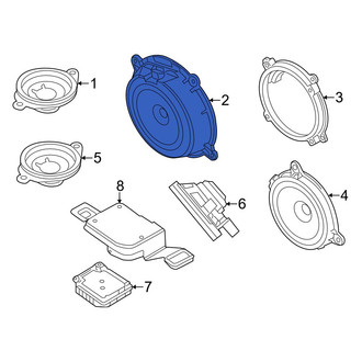 Mazda OE - Center Front Speaker