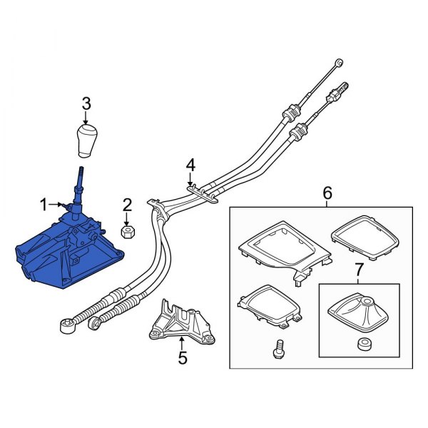 Manual Transmission Shift Lever