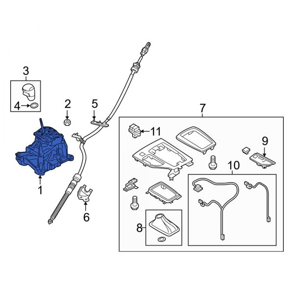 Automatic Transmission Shift Lever