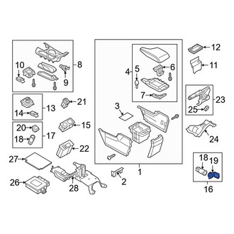 Mazda OE - 12 Volt Accessory Power Outlet Cover