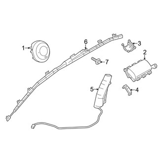 Mazda OE - Restraint Systems - Air Bag Components (Air Bags)