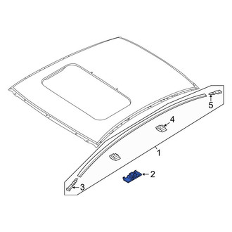 Mazda OE - Roof Molding Clip