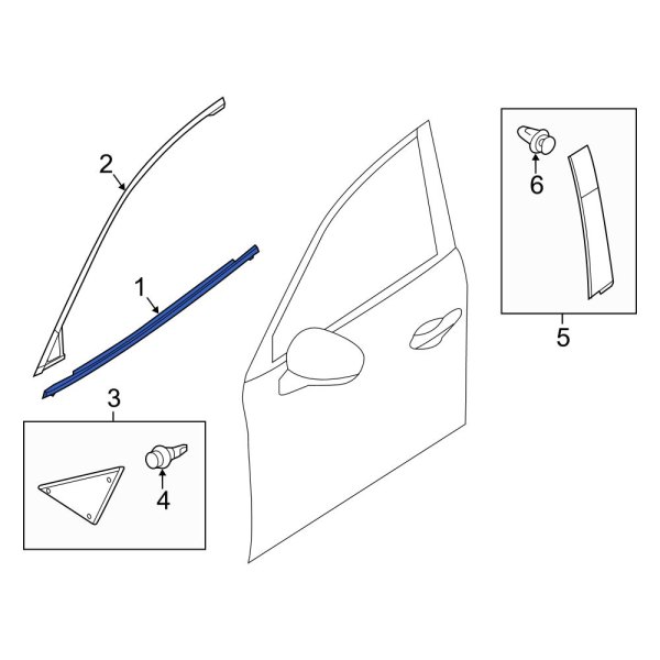 Door Belt Molding